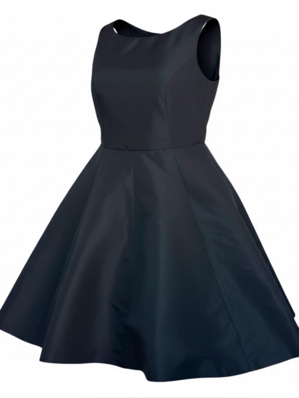 Isaac Mizrahi Black Dress with Red Lining. Size 14